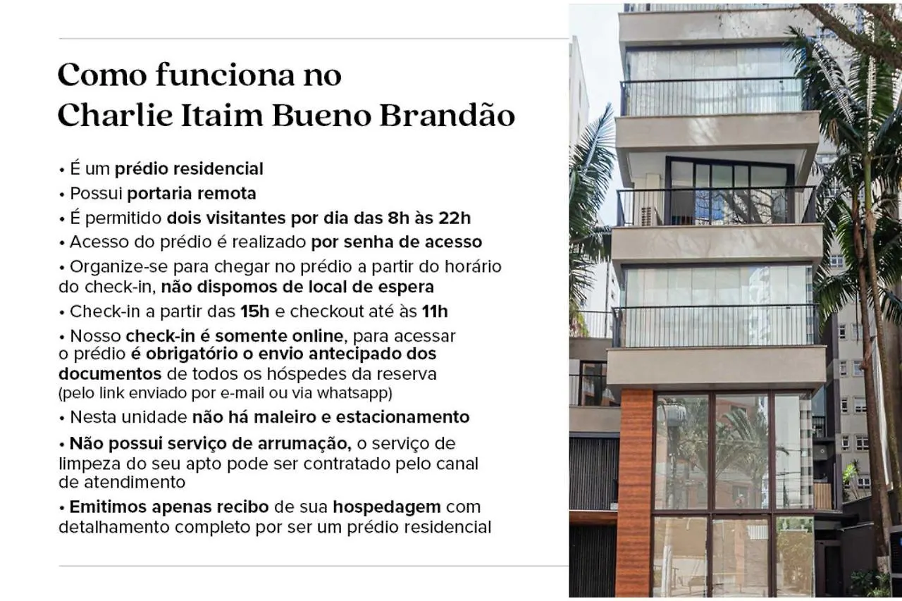 Charlie Itaim Bueno Brandao Apartment Sao Paulo 0*,  Brazil